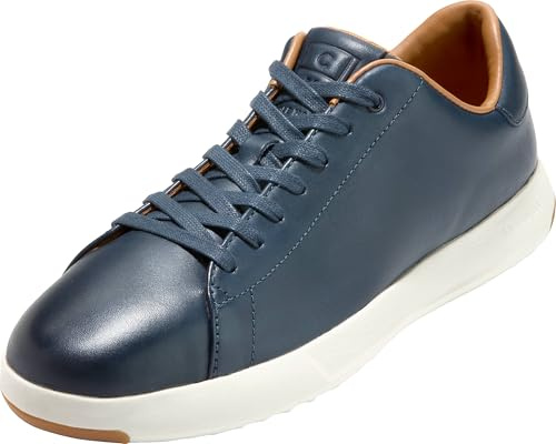 Cole Haan Men's Grandpro Tennis Trainers, Blazer Blue Hand Stain, 10 UK