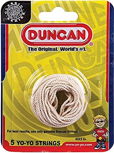 Duncan DUN30020 Replacement Cords for Yo-Yos, Pack of 5, White