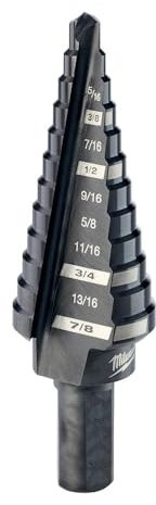 MILWAUKEE #4 Step Drill Bit, 3
