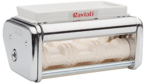 Marcato Atlas Ravioli Pasta Cutter Attachment, 8323, Made in Italy, Works with Atlas 150 Pasta Machine by