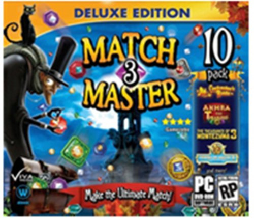 MATCH-3 MASTER 10-PACK JEWEL CASE JC