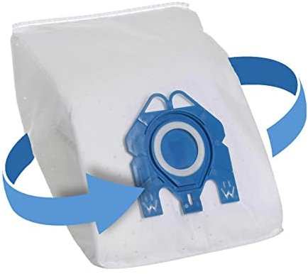 Qualtex Vacuum Hoover Cleaner Dust Bags Compatible with Miele GN S2110, S2111, S300I, S400, S400I, S5000, S600 and S800 Pack of 10