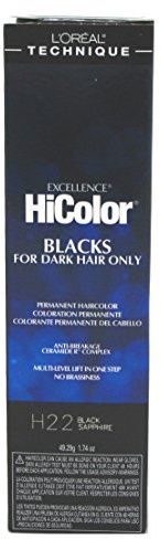 L'Oreal_Technique Excellence - HiColor Blacks - Black Sapphire - 1.74oz / 49.29g
