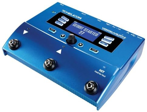 TC-Helicon VOICELIVE PLAY 3-Button Vocal Effects Stompbox with Looping