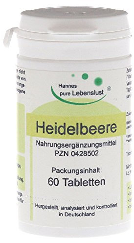 HEIDELBEER Augen Tabletten 60 St