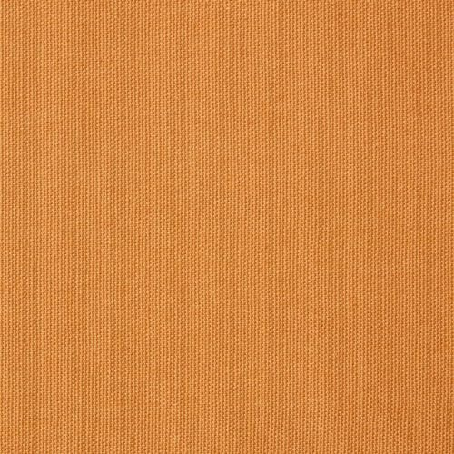 HOMESCAPES Robuster Baumwollstoff Meterware einfarbig Orange 150 cm breit, oranger Stoff zum Nähen, Dekostoff uni, Stoff 100% Baumwolle Oeko-Tex