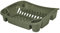 Whitefurze Dish Drainer, Plastic, Silver, Small