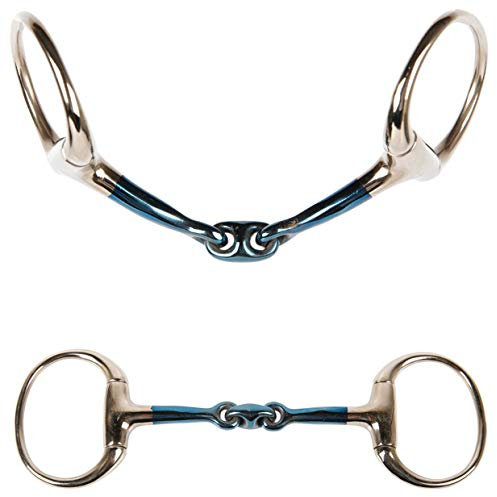 Harry´s Horse Olivenkopftrense Sweet Iron doppelt gebrochen 13mm, Größe:11.5