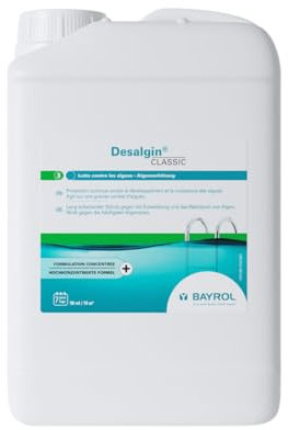 BAYROL Desalgin Classic 3L, Algenmittel Pool flüssig, Algenverhüter, Mittel gegen Algen im Pool - Wirkt gegen die häufigsten Algenarten. Enthält Klareffekt - Algizid für Pool ohne Kupfersulfat