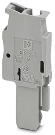 Phoenix Contact SP 2.5/1 Steckbarer Klemmenblock Steckverbinder 1-Kontakte, Packung a 50 Stück
