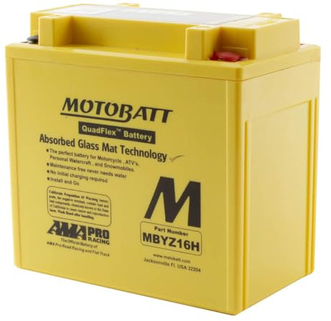 Motobatt Mbyz16h - motorcykelbatteri