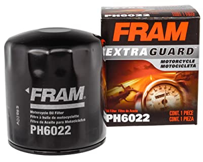 FRAM Extra Guard PH6022 10K Mile Change Automotive Replacement Interval Spin-On Engine Oil Filter for Select Vehicle Model Years, Vehicle Engine Protection Oil Filter for Everyday Drivers
