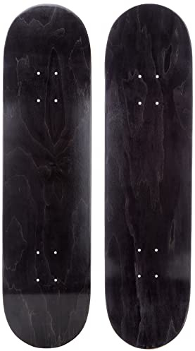 Ridge Skateboards Unisex Ridge Concave Deck- Black Design 32x 8 Skateboard Deck, Schwarz, 32 Inch EU