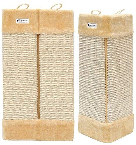 EYEPOWER Sisal Graffi Bordo 55x27 cm spigolo Eckkratzbrett AntiGraffio Scratch Scratch tappetini Zero