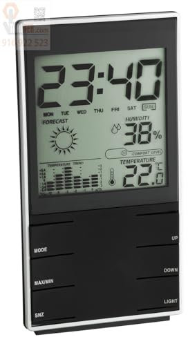 TFA Dostmann 35.1102 stazione meteo digitale (Black)