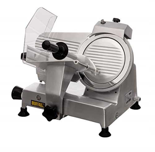 Buffalo affettatrice 220 mm cibo elettrico lama cutter commerciale ristorante