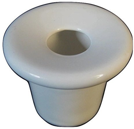 Medium White China ceramic porcelain school desk inkwell ink pot liner insert