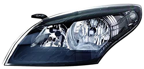 Derecho-FARO PRINCIPAL-Eléctrico-con Motor FONDO NEGRO BLACK MASK H7+H7 IPARLUX compatible con RENAULT MEGANE III (12->)