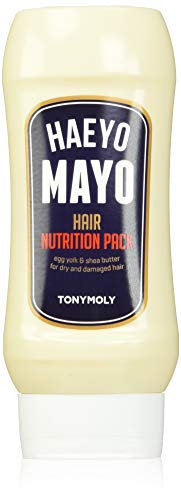 Tony Moly - Haeyo Mayo Hair Nutrition Pack - Haarpackung trockenes Haar - Haarkur mit Egg Yolk & Shea Butter - Haarpflegeprodukt für tägliche Haarpflege