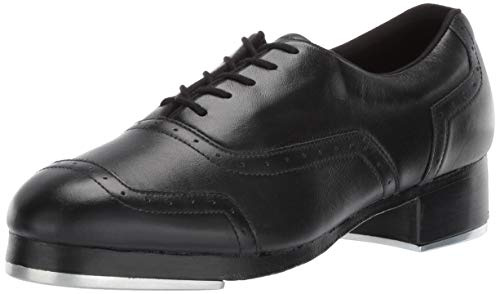 Bloch Jason Samuels Smith Tap Shoes for Women – Professional Leather Tap Dance Shoes with Tap Plates, Supportive Arch & Shock-Absorbing Heel – Durable, Sleek Dancewear, Black, 13 US