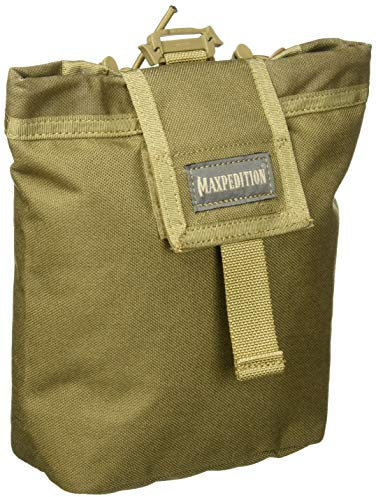 Maxpedition Rollypoly Folding Dump Pouch (Khaki) 3.5x2x3