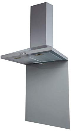 SIA SP70GY Toughened Glass Splashback for Kitchen, Cookers, Hobs, 70cm x 75cm, Heat Resistant, Grey