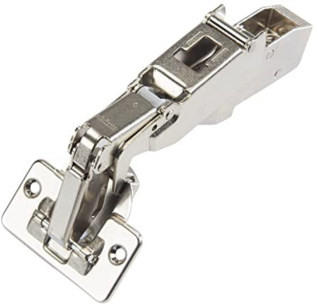 Blum - Charniere de meuble pour ouverture a 170 degres-pour porte en applique recouvrement total - Réf..71T6550 - Type de boitier.A VISSER -