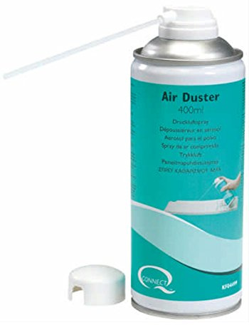 Air Duster Q-CONNECT Flammable 400ml / Computer Accessories/Type-Flammable/Colour-Transparent/Capacity (ml)-400