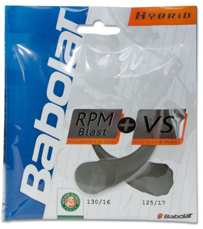 Babolat Combo Pack RPM Blast 17 Plus VS 16 Tennis String