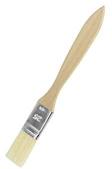 Metaltex bakpensel med trähandtag, trä, brun, 20 x 3 x 3 cm