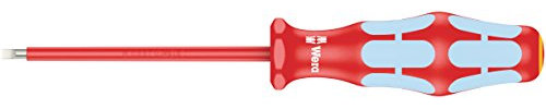 Wera 3160 i VDE Schlitz-Schraubendreher, Edelstahl, 0.5 x 3.0 x 80 mm, 05022729001