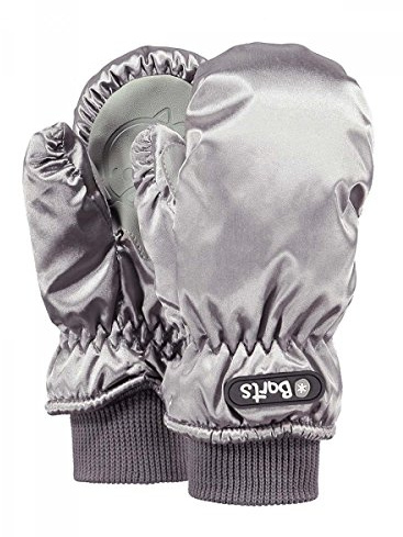 Barts Nylon Mitts Guantes Nieve, Plateado