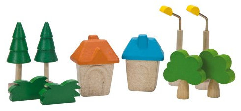 PlanToys 1356610 - Stadt Zubehör