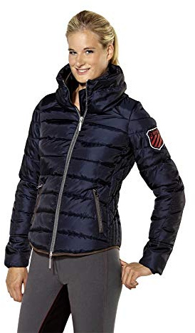 PFIFF 101719 dam quiltad jacka Mildura, ridjacka vinterbandjacka, blå S
