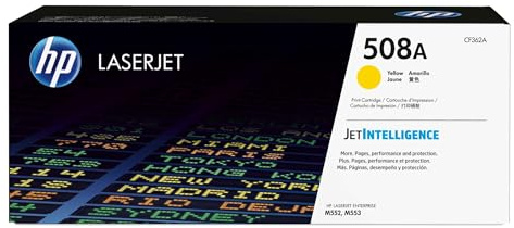HP 508A (CF362A) Gelb Original Toner für HP Color Laserjet Enterprise M552dn, M553, M577