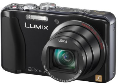 Panasonic DMC-TZ31EG-K Appareil photo numérique 16 mégapixels, zoom optique 16 x, écran 7,5 cm (3), stabilisateur d'image (Noir)