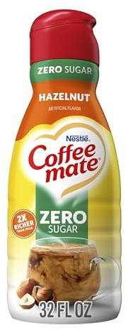 Coffee Mate Liquid Hazelnut Sugar Free 946g