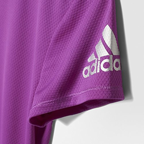 adidas Yg T C tee Camiseta de Manga Corta, Niñas, Morado (Pursho/Tinuni), 5-6 años