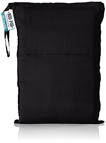 The Nod Shop Nod-Pod Schlafsack-Einlage, 100% reine Seide (schwarz)