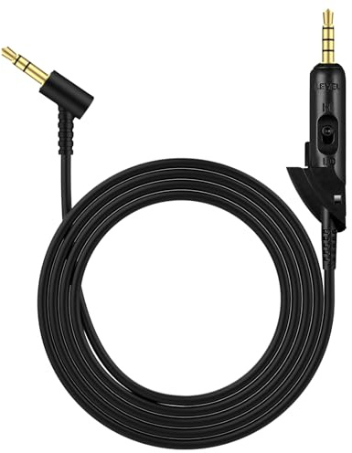 Sqrmekoko Replacement Headphone Audio Cable Cord Compatible with Bose QuietComfort 15 QC15 Headphone-4ft