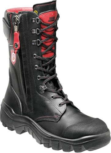 Bottes de pompier STEITZ Secura FIRE FIGHTER GORE II S3, noir/rouge, XB Vastness, taille 43
