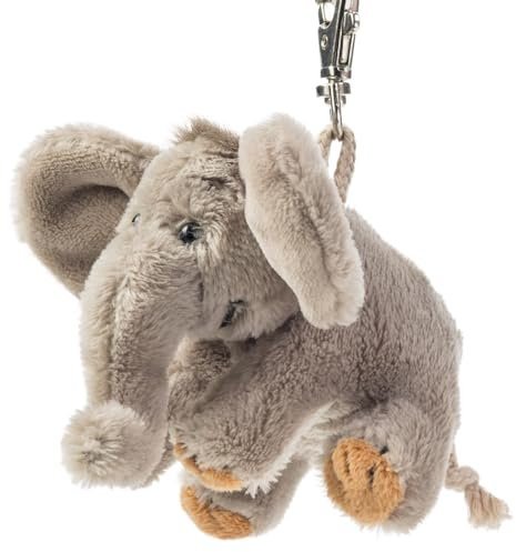 Schaffer Knuddel mich! 3132 Plüsch-Schlüsselanhänger Elefant Sugar, 10 cm