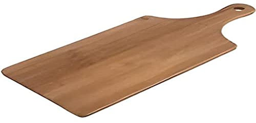 Ambiance Nature 506301 Planche à Découper en Bambou - Gravé - 20 x 39 x 0,8 cm - Modèle Aleatoire, Marron