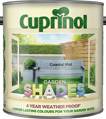 Cuprinol 2.5 Litre Garden Shades Standard Colours Coastal Mist