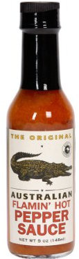 The Original Australian - Flamin' Hot Pepper Sauce - 148 ml