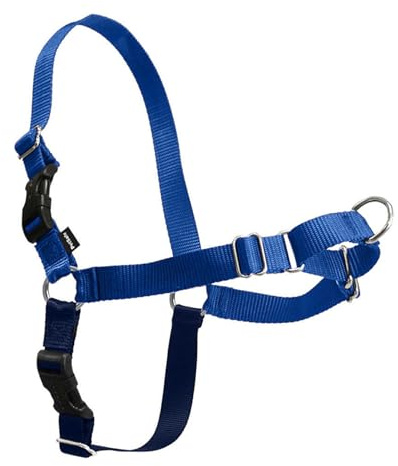 PetSafe Easy Walk Harness, No Pull Dog Harness, Royal Blue, Medium