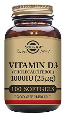 Solgar, Vitamin D3 Softgels (Cholecalciferol) 1000 IU, 100