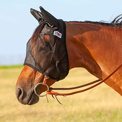 Cashel Quiet Ride Horse Fly Mask, Standard with Ears, Arabian/Small Horse