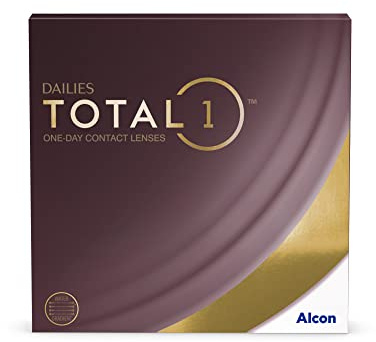 Dailies Total 1 Lenti a Contato Giornaliere, 90 Lenti, BC 8.5 mm, DIA 14.1 mm, -5.25 Diopt
