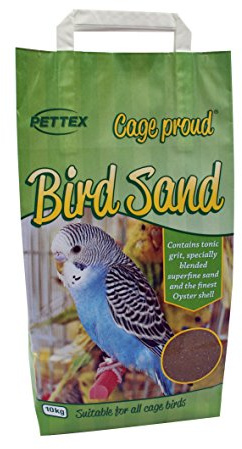 Pettex Bird Sand with Oyster Shell Bird Sand, 10 Kg